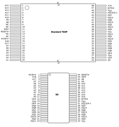 S29AL008D55BAN013 Datasheet PDF Spansion Inc.