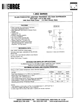 1N6280A Datasheet PDF Surge Components