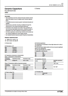 C2012Y5V1H474Z Datasheet PDF TDK Corporation