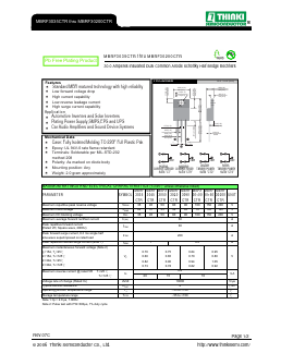 MBRF30100CTR Datasheet PDF Thinki Semiconductor Co., Ltd.