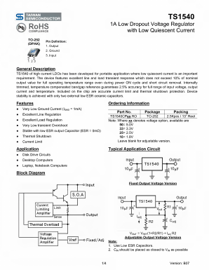TS1540CP33RO Datasheet PDF TSC Corporation