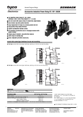 0-1415037-1 Datasheet PDF Tyco Electronics -> TE Connectivity