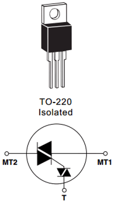 Q2004LT Datasheet PDF Teccor Electronics