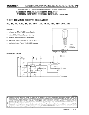 TA78L132AP Datasheet PDF Toshiba