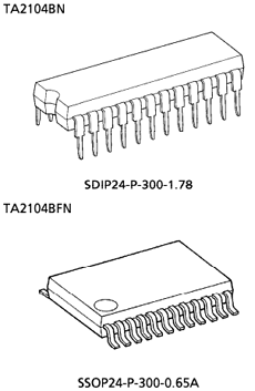 TA2104BN Datasheet PDF Toshiba