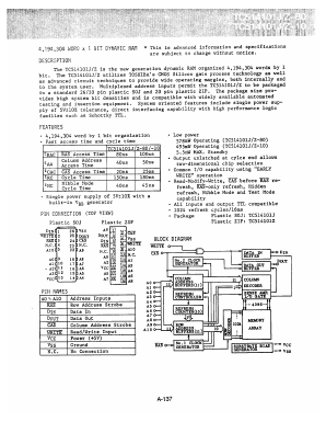TC514101J Datasheet PDF Toshiba