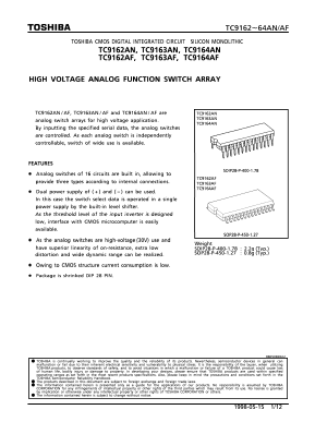 TC9164AF Datasheet PDF Toshiba