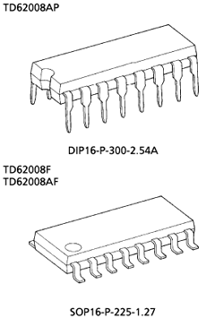 TD62008F Datasheet PDF Toshiba