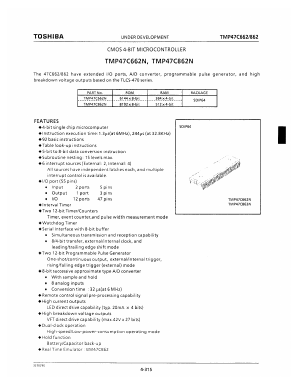 TMP47C862N Datasheet PDF Toshiba