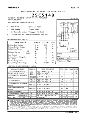 C5148 Datasheet PDF Toshiba