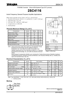 SC4116-GR,LF Datasheet PDF Toshiba