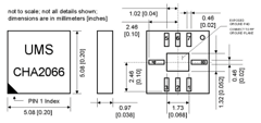 CHA2066RBF Datasheet PDF United Monolithic Semiconductors