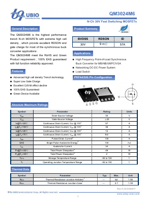 M3024M Datasheet PDF uPI Group Inc.