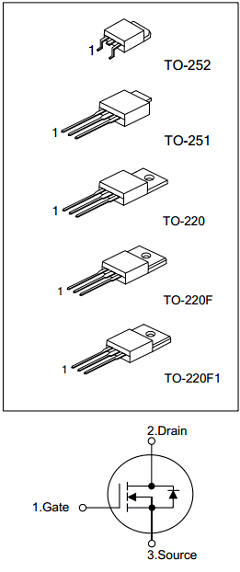 5N60G-B-TF1-R Datasheet PDF Unisonic Technologies