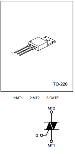 BT136-800E Datasheet PDF Unisonic Technologies