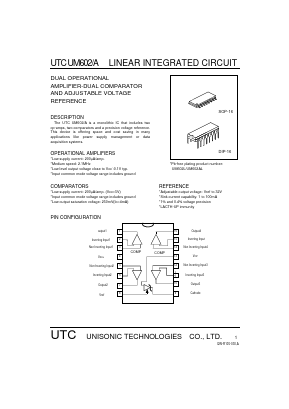 UM602/A Datasheet PDF Unisonic Technologies
