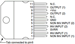 TDA2009 Datasheet PDF Unisonic Technologies