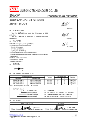 SMA15VL-CB2-R Datasheet PDF Unisonic Technologies