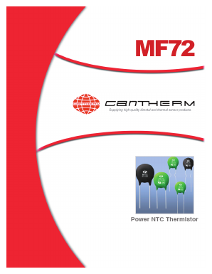 MF72-0.7D20 Datasheet PDF Unspecified