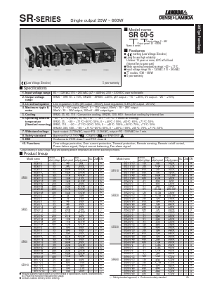 SR660-5 Datasheet PDF Unspecified1