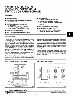 P4C170-25CM Datasheet PDF Unspecified2