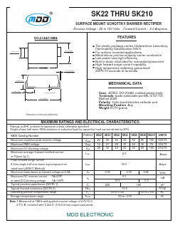 SK210 Datasheet PDF Unspecified2