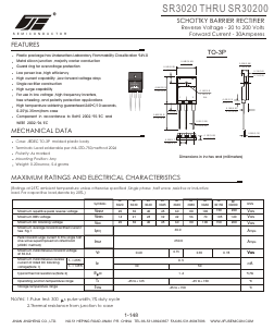 SR30200 Datasheet PDF Unspecified2