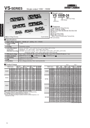 VS30C-5 Datasheet PDF Unspecified2