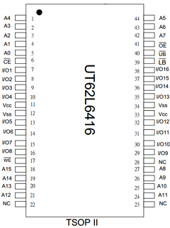 UT62L6416 Datasheet PDF Utron Technology Inc