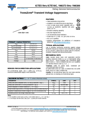 1N6385-E3/54 Datasheet PDF Vishay Semiconductors