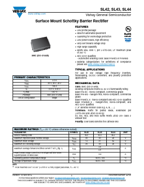 SL44-M3/57T Datasheet PDF Vishay Semiconductors