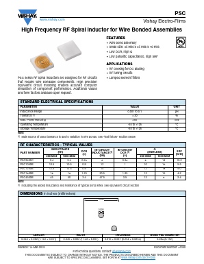 PSC1050B Datasheet PDF Vishay Semiconductors