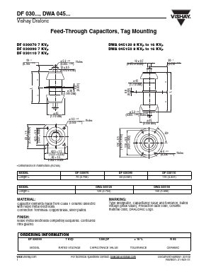 DF030070 Datasheet PDF Vishay Semiconductors
