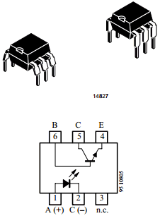 4N35GV Datasheet PDF Vishay Semiconductors