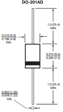 BY252GP-E3/73 Datasheet PDF Vishay Semiconductors