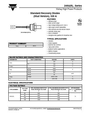 240U80D Datasheet PDF Vishay Semiconductors