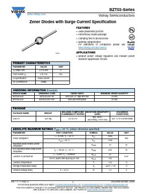 BZT03D24 Datasheet PDF Vishay Semiconductors