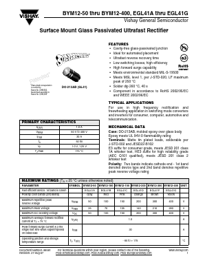EGL41E Datasheet PDF Vishay Semiconductors