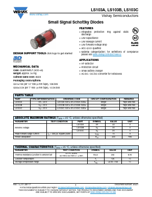 LS103A-GS08 Datasheet PDF Vishay Semiconductors