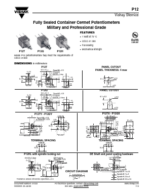 P12TY Datasheet PDF Vishay Semiconductors