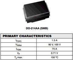 SS210 Datasheet PDF Vishay Semiconductors