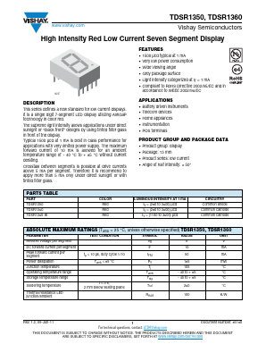 TDSR1360 Datasheet PDF Vishay Semiconductors