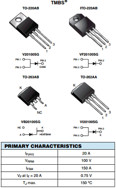 V20100SG Datasheet PDF Vishay Semiconductors