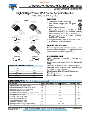 V30120SG Datasheet PDF Vishay Semiconductors