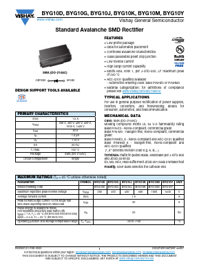 BYG10DHE3_A/I Datasheet PDF Vishay Semiconductors