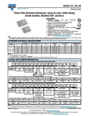 SOGC200310R0FRZ Datasheet PDF Vishay Semiconductors