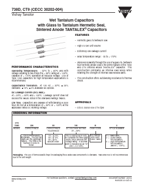738D566X0008A2 Datasheet PDF Vishay Semiconductors
