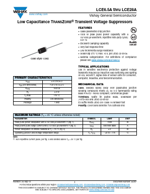 LCE16A-E3/54 Datasheet PDF Vishay Semiconductors