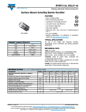 SGL41-40 Datasheet PDF Vishay Semiconductors