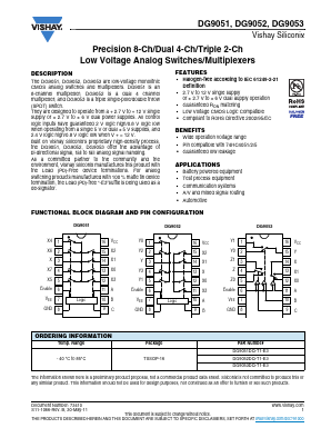 DG9053DQ-T1-E3 Datasheet PDF Vishay Semiconductors